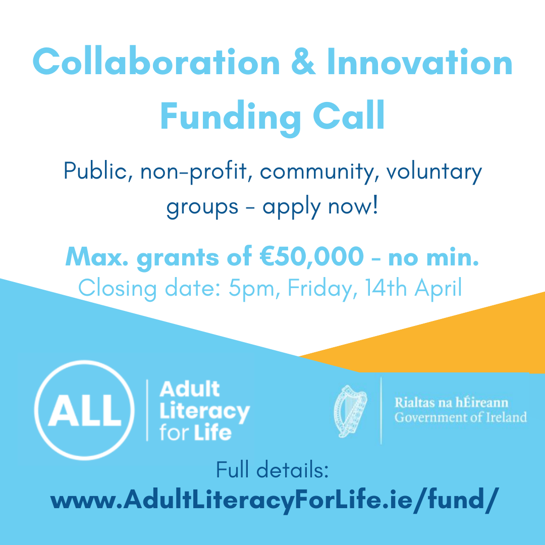 Adult Literacy for Life (ALL) Collaboration and Innovation Fund ...